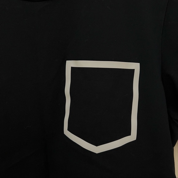 Urban Revivo Navy T-shirt Men - Picture 3 of 7